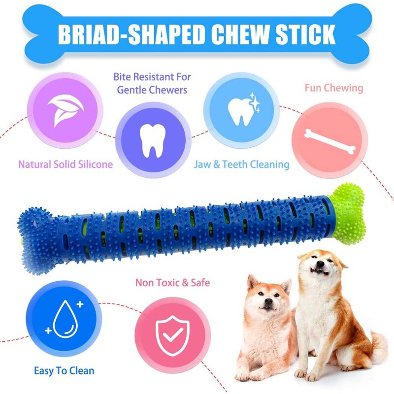 Puppy Brush Toothbrush Dog Chew Toy