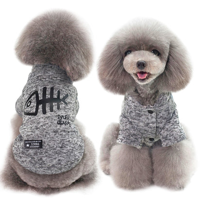 Winter Cat Clothes Pet Puppy Dog Clothing Hoodies