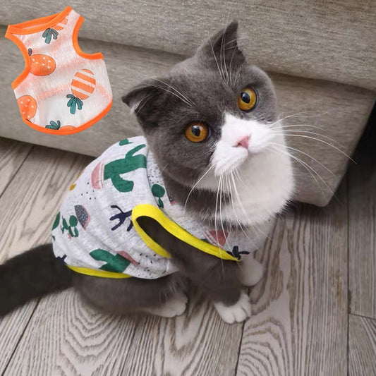 Cheap Sphynx Cat Vest T-shirt