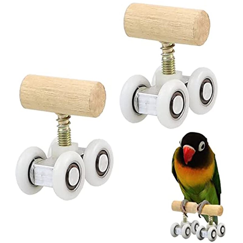 1Pair Mini Parrot Roller Skates