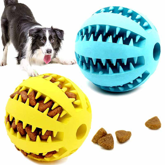 Dog Chew Toy Teeth Cleaning Snack Ball
