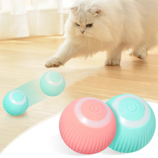 Smart Electric Cat Ball Toys Automatic Rolling Cat Toys