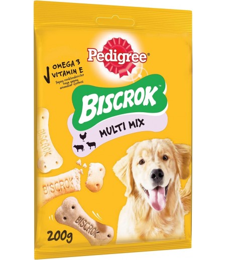 Pedigree Biscrok Gravy Bones Dog Treats Multipack 200g