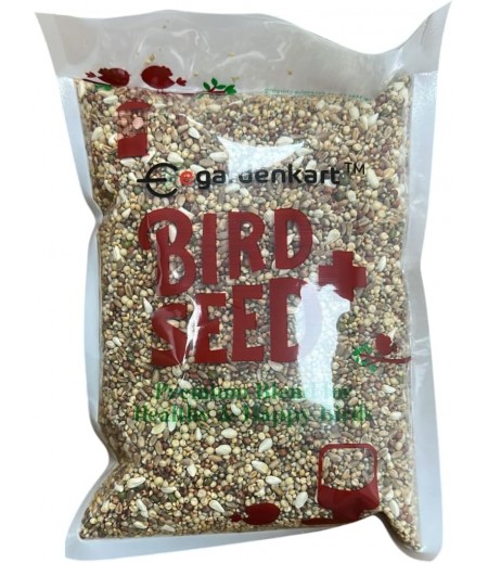  Egardenkart Bird Food Mix for All types of Wild Birds Small birds Dove Pigeon Myna Lark Bulbul Sparrow Hoopoe Seed Mix (1kg, Small Seeds Mix)